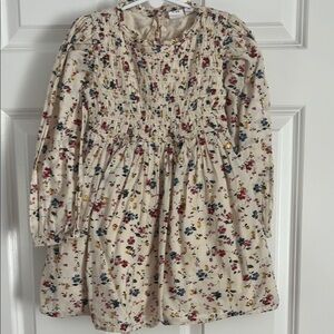 GAP Cream Floral Kids Dress
